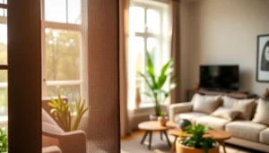 Installer une moustiquaire porte fenetre élégante dans un intérieur moderne pour protection contre les insectes.