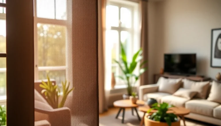 Installer une moustiquaire porte fenetre élégante dans un intérieur moderne pour protection contre les insectes.