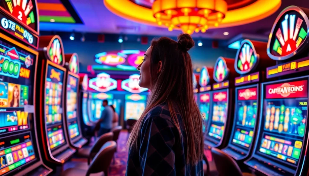 Découvrez les machines à sous en ligne argent réel avec un joueur gagnant et des rouleaux colorés.