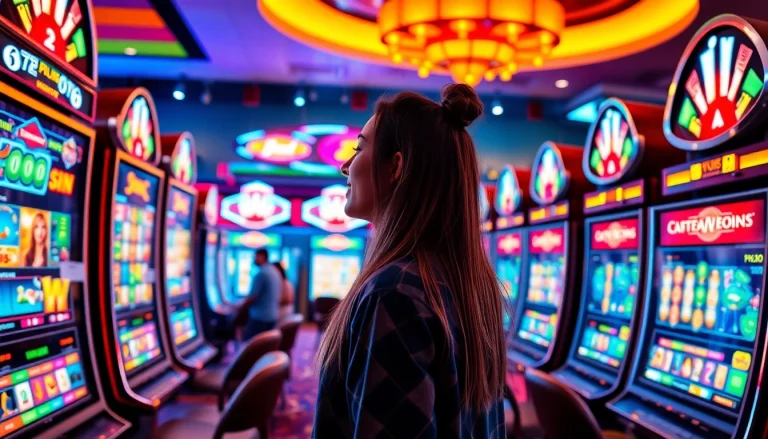 Découvrez les machines à sous en ligne argent réel avec un joueur gagnant et des rouleaux colorés.