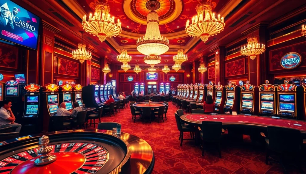 Vivez l'excitation du Meilleur Casino Crypto avec des tables de jeu dynamiques et des machines à sous lumineuses.