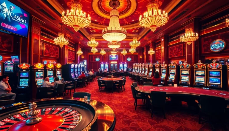 Vivez l'excitation du Meilleur Casino Crypto avec des tables de jeu dynamiques et des machines à sous lumineuses.