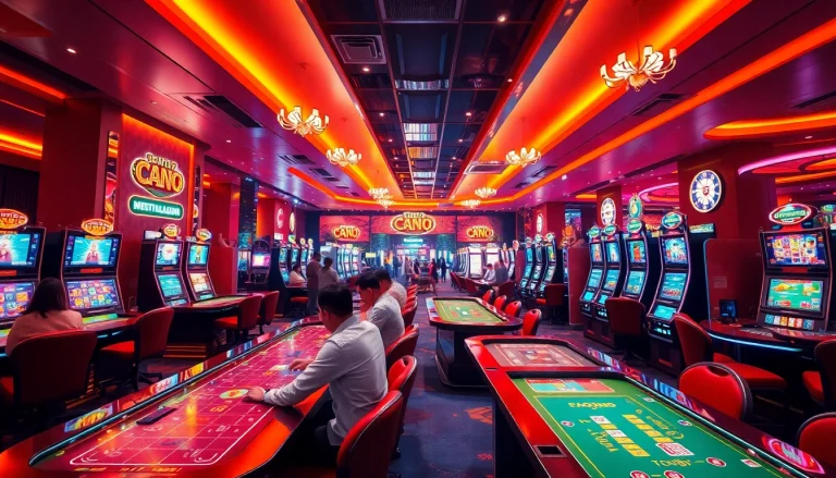 Présentation du meilleur casino en ligne français avec des joueurs enthousiastes et une ambiance vibrante.